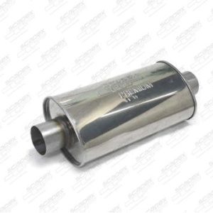 ABAFADORADOR UNIVERSAL INOX OVAL 200 X 130MM ENT. CENTRAL 2.1/2 POL COM BOCAL