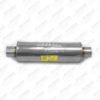 ABAFADORADOR UNIVERSAL INOX REDONDO 5 POL ENT. CENTRAL 2.1/2 POL COM BOCAL