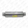 ABAFADORADOR UNIVERSAL INOX REDONDO 5 POL ENT. CENTRAL 3 POL COM BOCAL