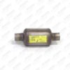 CATALISADOR UNIVERSAL REDONDO PEQUENO DIÂMETRO  INTERNO 50MM/ 45MM (ATE 1.6L) GASOLINA