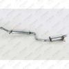 ABAFADOR INTERMEDIÁRIO TEMPRA 2.0 16V 93 A 98 C/ 2 SUPORTES