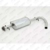 SILENCIOSO INTERMEDIÁRIO CITROEN JUMPER 2.8 DIESEL ASPIRADO/ TURBO
