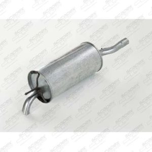 SILENCIOSO TRASEIRO DOBLO 1.3 16V/ 1.6 16V/ 1.8 2002 ...