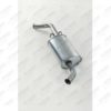 SILENCIOSO TRASEIRO CITROEN JUMPER 2.8 DIESEL ASPIRADO/ TURBO