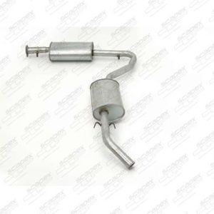 SILENCIOSO TRASEIRO CITROEN JUMPER C/ SILENCIOSO INTERMEDIÁRIO CJ
