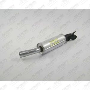 ABAFADOR TRASEIRO ESPORTIVO CORSA HATCH GI TODOS C/ PONTEIRA CURVADA PRETA