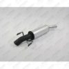 ABAFADOR TRASEIRO ESPORTIVO CORSA HATCH GI TODOS C/ PONTEIRA CURVADA PRETA