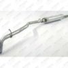 SILENCIOSO INTERMEDIÁRIO S-10 CABINE SIMPLES 2.8 12/99 ... C/ TUBO TRASEIRO DIESEL