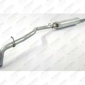 SILENCIOSO INTERMEDIÁRIO S-10 CABINE SIMPLES 2.8 12/99 ... C/ TUBO TRASEIRO DIESEL