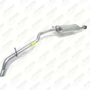 SILENCIOSO INTERMEDIÁRIO S-10 CABINE DUPLA/ ESTENDIDA 2.2 ...11/99 C/ TUBO TRASEIRO