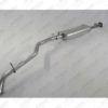 SILENCIOSO INTERMEDIÁRIO S-10 CAB. DUP/ EST 2.5 98 A 11/99 DIESEL C/ TUBO TRASEIRO