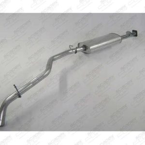 SILENCIOSO INTERMEDIÁRIO S-10 CAB. DUP/ EST 2.5 98 A 11/99 DIESEL C/ TUBO TRASEIRO