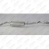 SILENCIOSO INTERMEDIÁRIO S-10 CAB. DUP/ EST 2.5 98 A 11/99 DIESEL C/ TUBO TRASEIRO