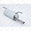 SILENCIOSO TRASEIRO VECTRA 2.0 8V 04/96 A 02/98 C/ PONTEIRA INOX