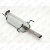 SILENCIOSO TRASEIRO ASTRA SEDAN 1.8 8V TODOS/ 2.0 8V 1998 A 2000 C/ PONTEIRA