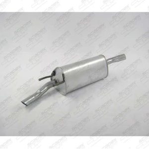 SILENCIOSO TRASEIRO PICKUP CORSA/ CELTA ESPORTIVO 1.0 GII 06/2011...