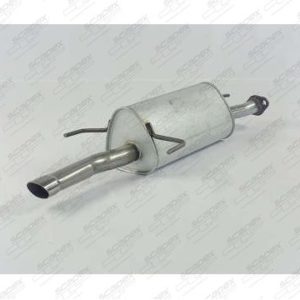 SILENCIOSO TRASEIRO ASTRA SEDAN 2.0 8V 2001 .../2.0 16V 98... OPC C/ PONTEIRA
