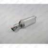 SILENCIOSO TRASEIRO AGILE 1.4 2009 ... C/ PONTEIRA INOX POLIDO