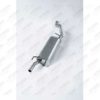 SILENCIOSO TRASEIRO ESCORT 1.8 16V/ 1.6 ROCAM 97...C/ 2 SUPORTES