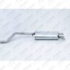 SILENCIOSO TRASEIRO ESCORT SW 1.8 16V/ 1.6 ROCAM 97...C/ 2 SUPORTES