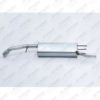 SILENCIOSO TRASEIRO ESCORT 1.8 16V/ 1.6 ROCAM 97...C/ 2 SUPORTES CURTO