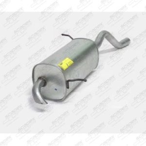 SILENCIOSO TRASEIROEIRO NEW FIESTA HATCH/ SEDAN 1.6 16V 2013...