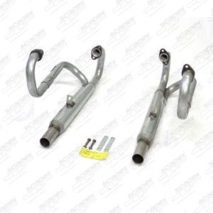 CONJUNTO ABAFADORADOR BUGGY (DIREITO+ESQUERDO) (GALVANIZADO)