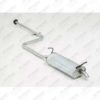 SILENCIOSO TRASEIRO GOL FURGAO 1.0 8V GIII CONJUNTO