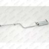 SILENCIOSO TRASEIRO GOL FURGAO 1.0 8V GIII CONJUNTO