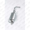 SILENCIOSO TRASEIRO GOL FURGAO 1.0 GLLL/ GIV 2001 ...DIÂMETRO 44MM