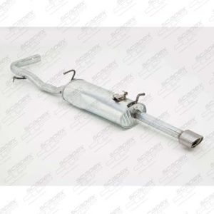 SILENCIOSO TRASEIRO PARATI GII 95 A 09/99 C/ PONTEIRA OPC. GIII