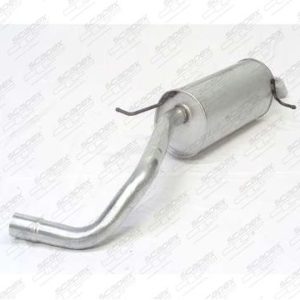 SILENCIOSO TRASEIRO PICKUP SAVEIRO/ SPACE FOX ESPORTIVO 1.6 2006 ...