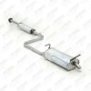 SILENCIOSO TRASEIRO GOL FURGAO GIII C/ ABAFADOR INTERMEDIÁRIO CONJUNTO DIÂMETRO 38MM