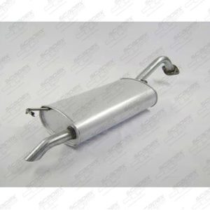 SILENCIOSO TRASEIRO COROLLA 1.8 VVTI/ FIELDER 1.8 2002 ...
