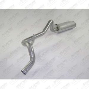 SILENCIOSO INTERMEDIÁRIO L200 2.5 TURBO DIESEL 2001 A 2005 C/ TUBO TRASEIRO