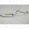 SILENCIOSO INTERMEDIÁRIO L200 2.5 TURBO DIESEL 2001 A 2005 C/ TUBO TRASEIRO