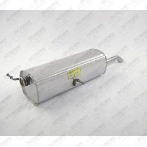 SILENCIOSO TRASEIRO PEUGEOT 307 1.6 SEDAN 2007 ...