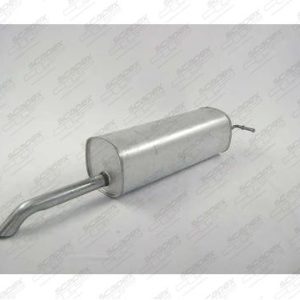 SILENCIOSO TRASEIRO PEUGEOT 307 1.6 SEDAN 2007 ...