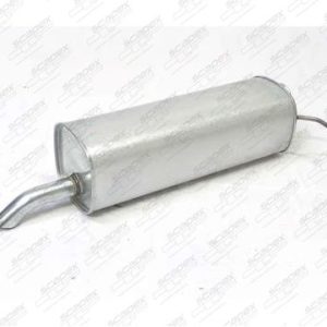 SILENCIOSO TRASEIRO PEUGEOT 307 2.0 16V HATCH 2003 A 2005