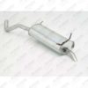 SILENCIOSO TRASEIRO PICKUP HOGGAR/ SCENIC ESPORTIVO 1.6 8V/ 1.6 16V/ 2.0 8V/ 2.0 16V