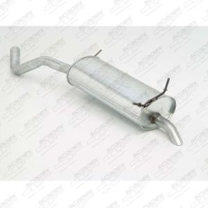 SILENCIOSO TRASEIRO PICKUP HOGGAR/ SCENIC ESPORTIVO 1.6 8V/ 1.6 16V/ 2.0 8V/ 2.0 16V