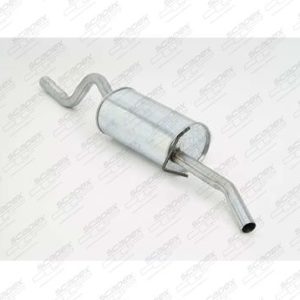 SILENCIOSO TRASEIRO CLIO SEDAN 1.6 8V/16V 99 ...