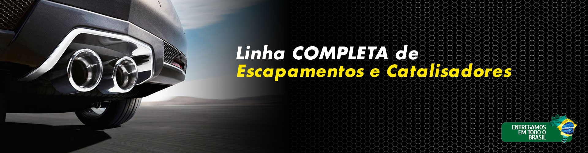 escapamento catalisadores